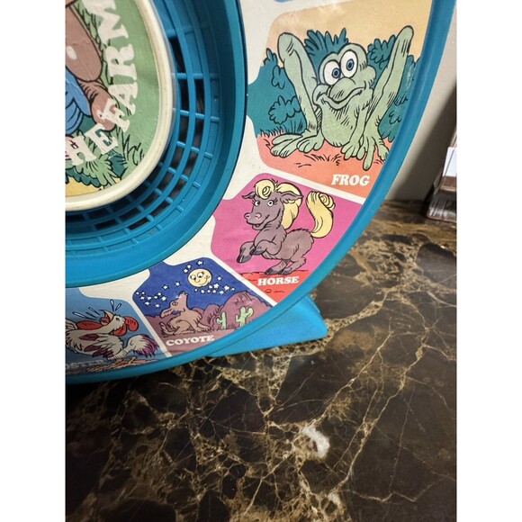 Vintage 1989 Mattel See’n Say The Farmer Says Toy Works - Picture 3 of 16